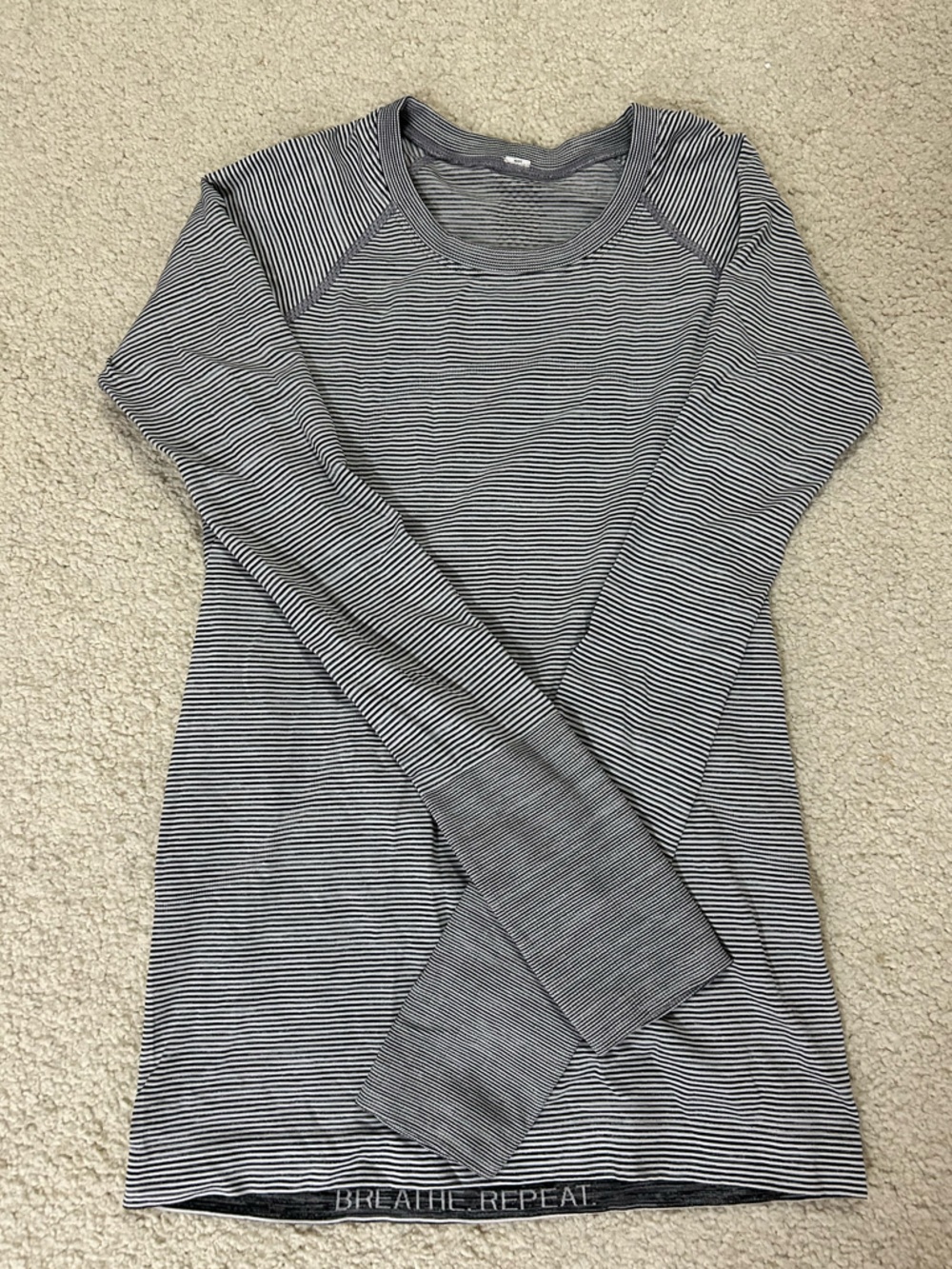 Lululemon striped long sleeve